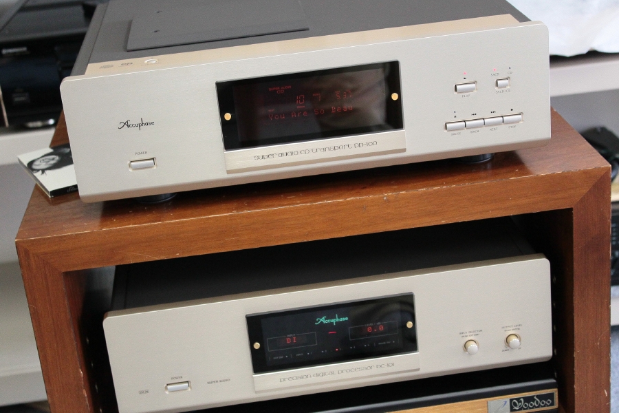 Accuphase DP-100 スーパーオーディオCDトランスポート リモコン スタビライザー付 アキュフェーズ SACD(一般)｜売買されたオークション情報、yahooの商品情報をアーカイブ公開  - オークファン CDデッキ